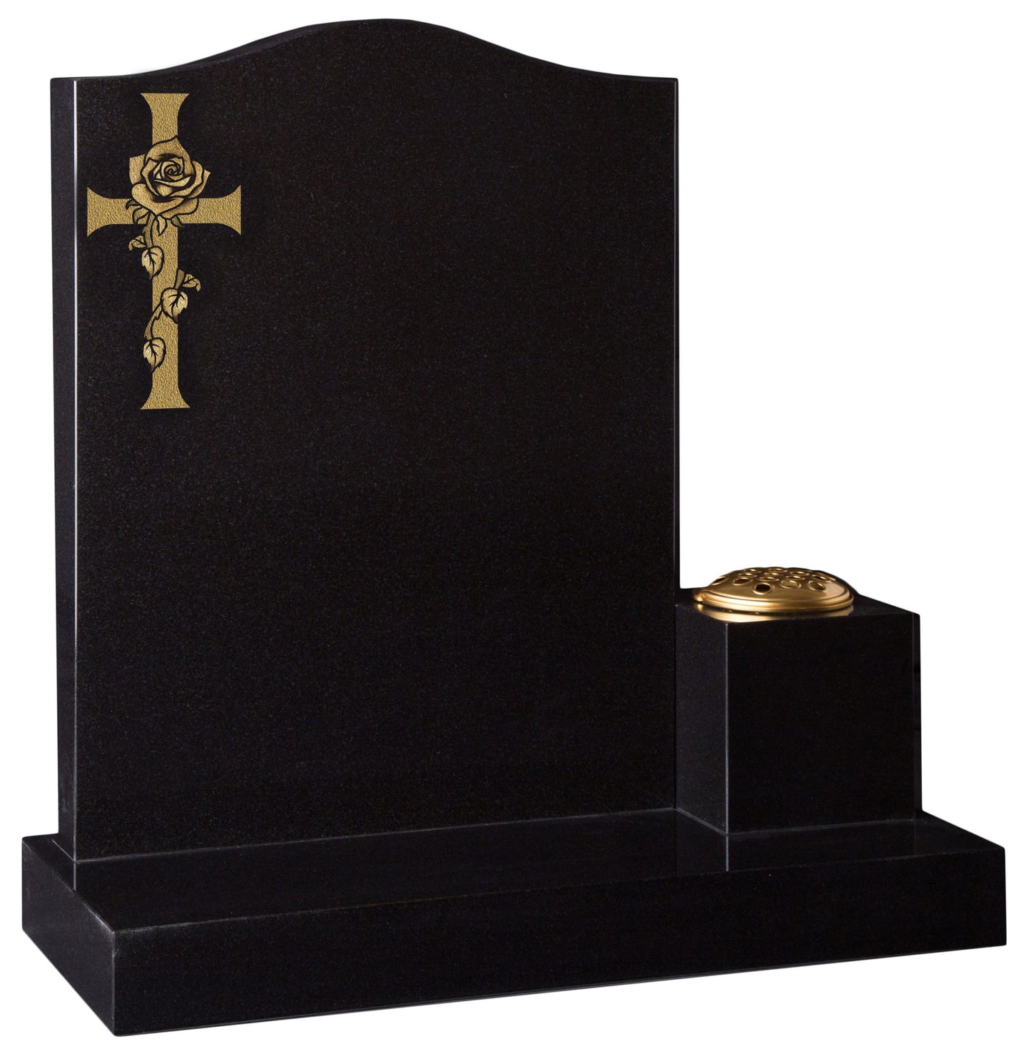 black granite gravestone didcot