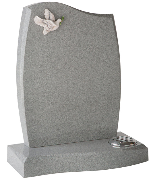 Headstone Grey Oxford granite bespoke