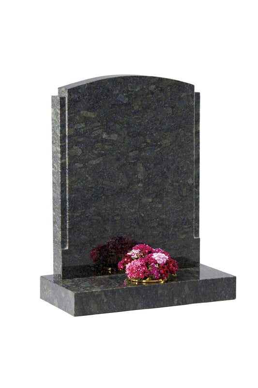 Blue granite gravestone didcot 