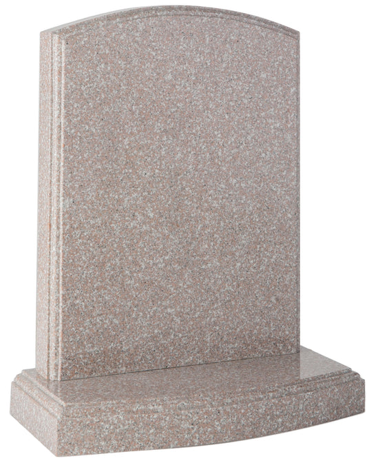 pink granite headstone oxford