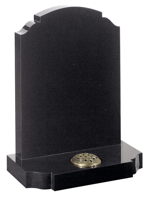 Black Granite headstone oxford