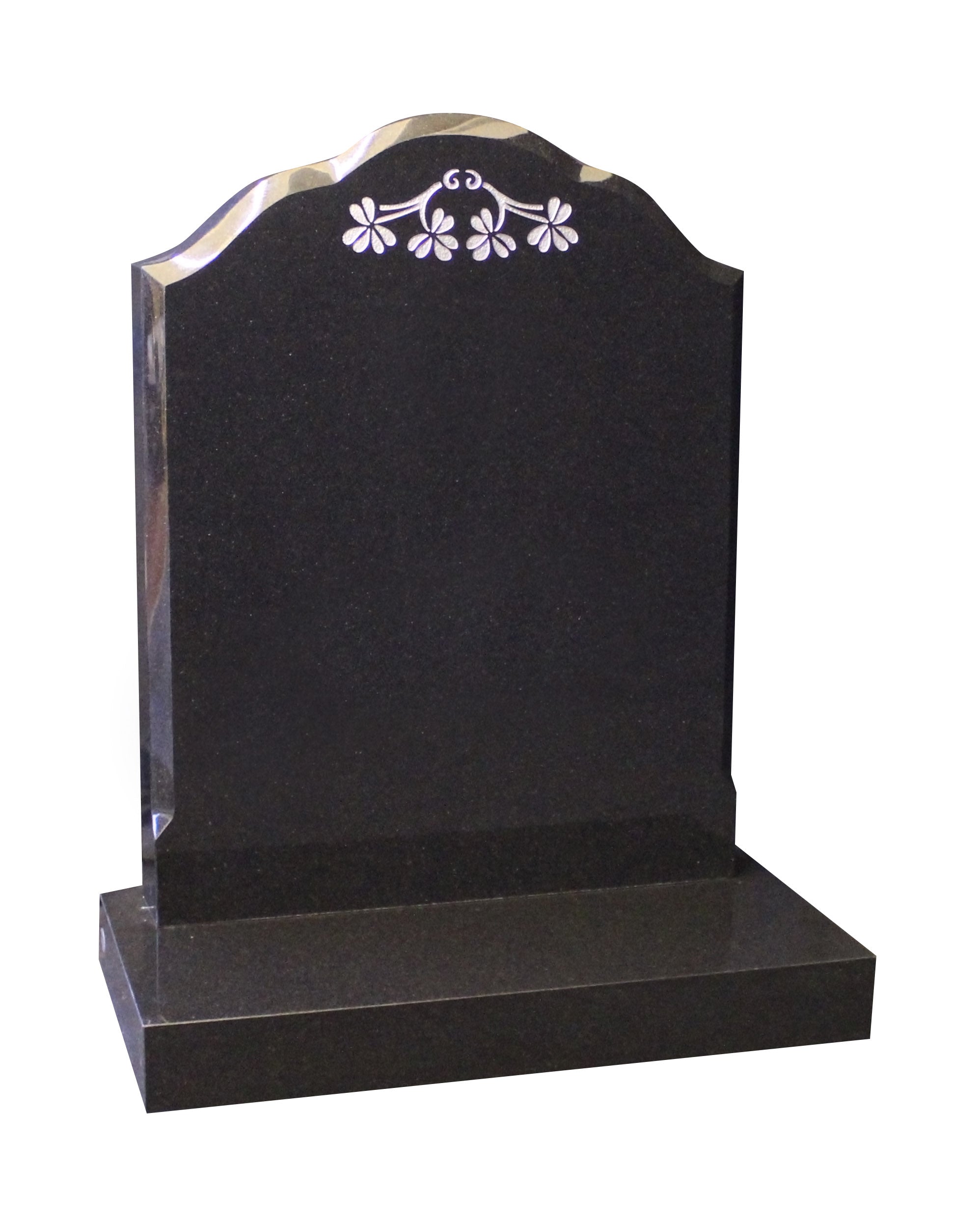 Rounded Top Shaped Headstone (ET26) – Oxfordshire Memorials