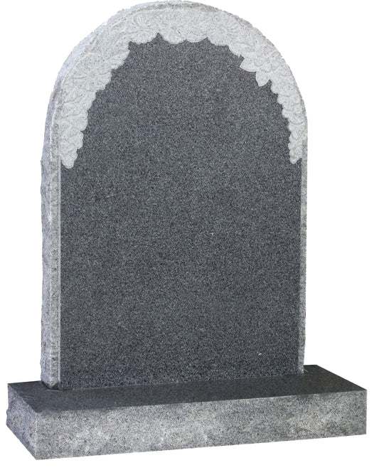Millennium Grey Headstone with daisy detail (ET50)