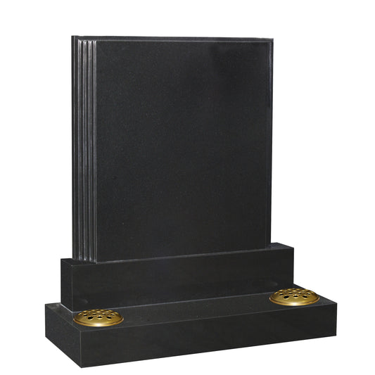 Modern upright flat page tablet memorial (ET89)